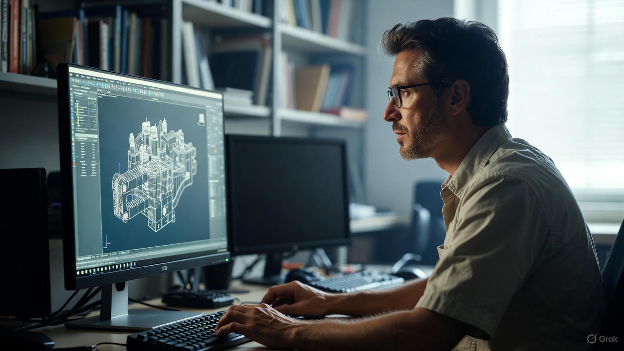 service d'études assistée par ordinateur (CAO, DAO, CFAO, impression 3D....)